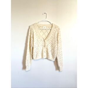Luna Ivy Pearl Cardigan Sweater